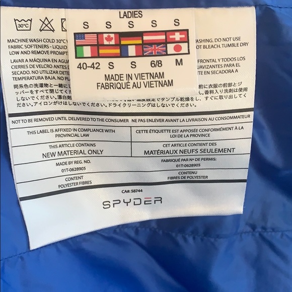 Excellent Condition Spyder Puffy - Picture 11 of 11